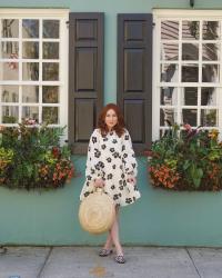 The Cutest Little Black and White Floral Dress Under $30 That You Can Find at Target