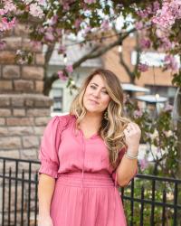 Perfect Pink Spring Dress