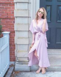 Pink Ruffle Dress