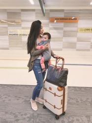 Tips for Flying with a Baby // Airport and Security