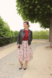 Défi look #20 - Rock en fleurs