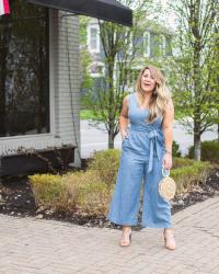 Chambray Jumpsuit