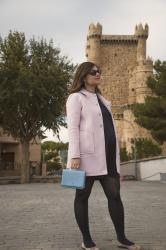 LOOK PREMAMA EN AZUL MARINO