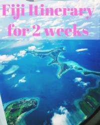Fiji Itinerary for 2 weeks