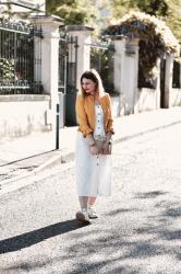 Comment porter la robe blanche au printemps ? 