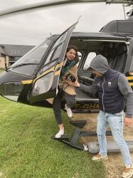 Une virée en hélicoptère avec Cap Adrénaline