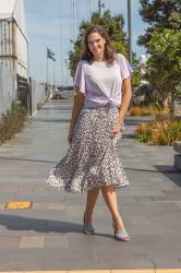 Style Lesson: How to wear a pleated skirt