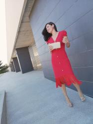 JAYEH: VESTIDO ROJO