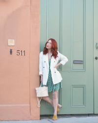 Go ahead, Layer Up Your Favorite Summer Dresses with This Linen White Blazer under $50