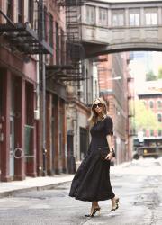 A black dress for spring & summer