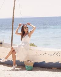 White Summer Dress