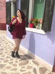 AROUND BURANO WITH DRESSLILY ROMPER