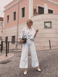 POLKA DOTS SHIRT OOTD