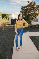 Lanzarote Style Diary: Yellow Gingham