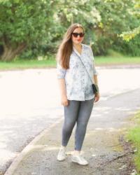 Ethical Floral Print Blouse Outfit