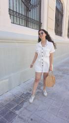 Look de Verano con mono blanco