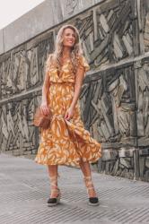 LOOK PREMAMÁ: VESTIDO MIDI