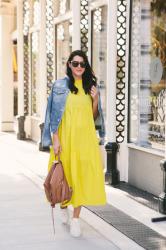 Summer Remix: Yellow Maxi Three Ways