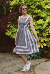 Vintage 1950s dress | Summer Outfit