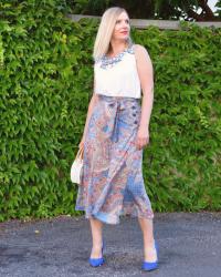 Patterned skirt