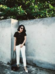 HOW TO WEAR WHITE JEANS THIS SUMMER