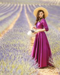 Lavender and taffeta