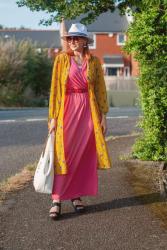 A Cooling Fabric Summer Dress (Perfect For Over 40 & Over 50 Women) #iwillwearwhatilike