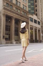 Yellow Matching Set