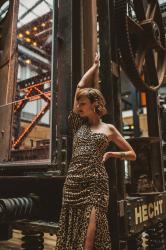 a game-changing leopard dress