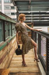 a game-changing leopard dress