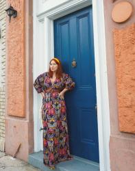 The Trina Turk Butterfly Maxi Dress That You Didn't Know You Needed