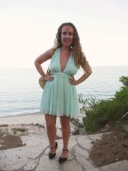 Mint dress