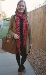 Weekday Wear Linkup: Neutral Dresses, Colourful Scarves and Mulberry Heritage Bayswater Bag