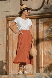 MIDI SKIRT