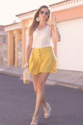 Mustard Shorts