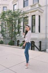 Flattering petite jeans + tips for finding the right pair