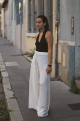 Le pantalon blanc