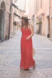 The maxi dress