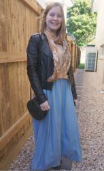 Soft Knits And Maxi Skirts In Winter With Cross Body Bags