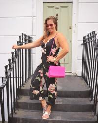 Floral Print Jumpsuit in London