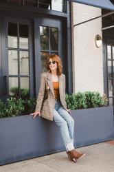AN ADORABLE AND AFFORDABLE BOYFRIEND STYLE BLAZER