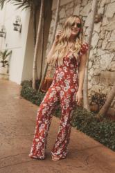 Floral Jumpsuit