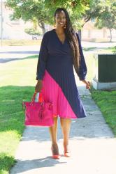 Color Block Dress