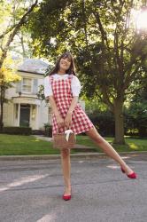 Gingham Picnic Dress