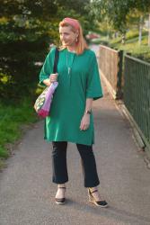 Wearing a Colour I Don’t Normally Wear: Emerald Green #iwillwearwhatilike
