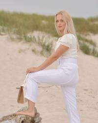 Biały Total Look