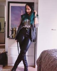 Thrifting the Trends: AW 19/20 - Leather Trousers