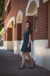 Belted Dress + Petite Friendly Pants