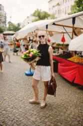 A Saturday in Berlin – market at Karl-August-Platz & Strandbad Halensee