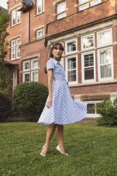 Light blue Gingham 